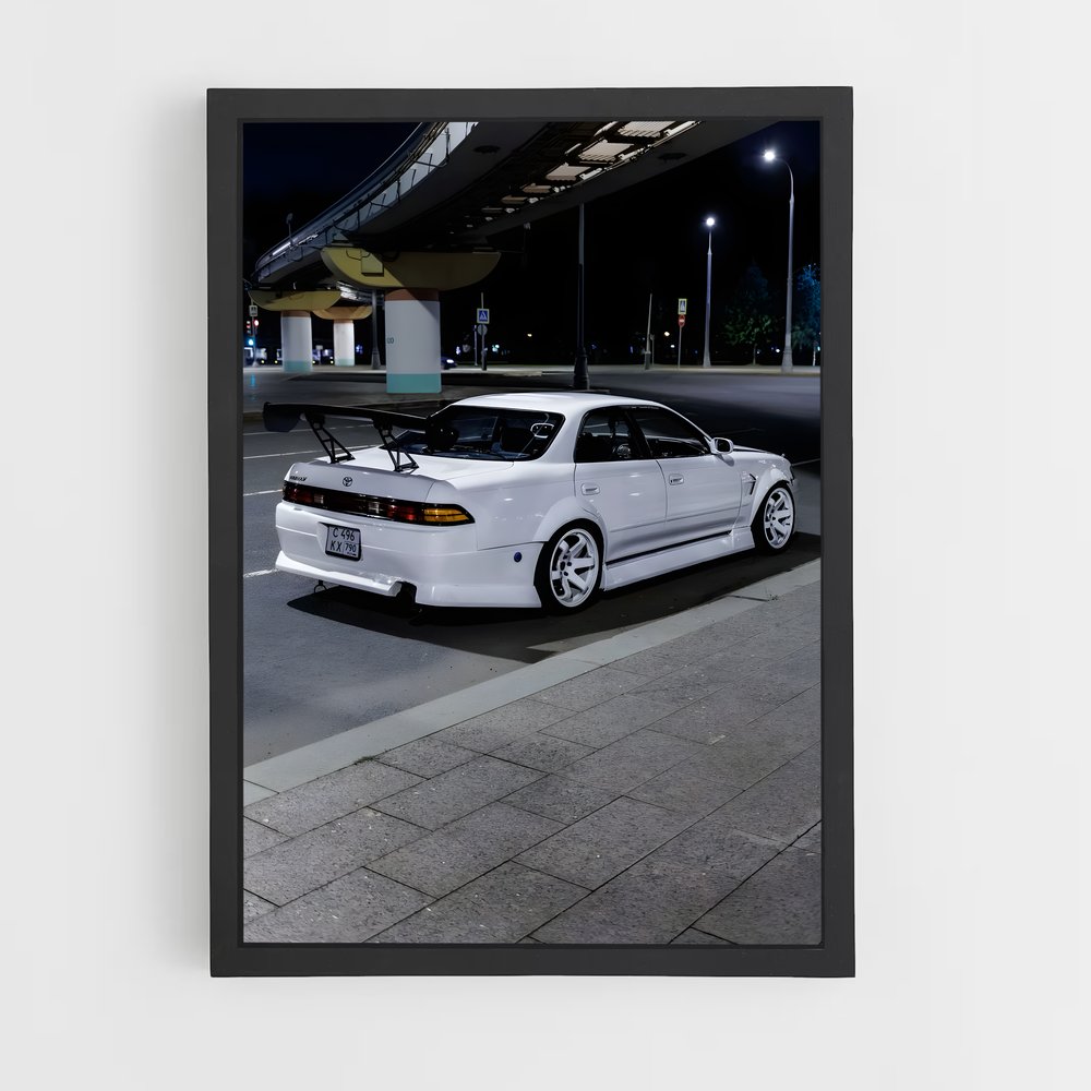 Poster superbe Mark ii jzx – affiche Toyota (vue 2)